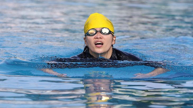 Nguyễn Thị Sari, VĐV của thể thao người khuyết tật Việt Nam ở ASEAN ParaGames 12 - Ảnh: NVCC