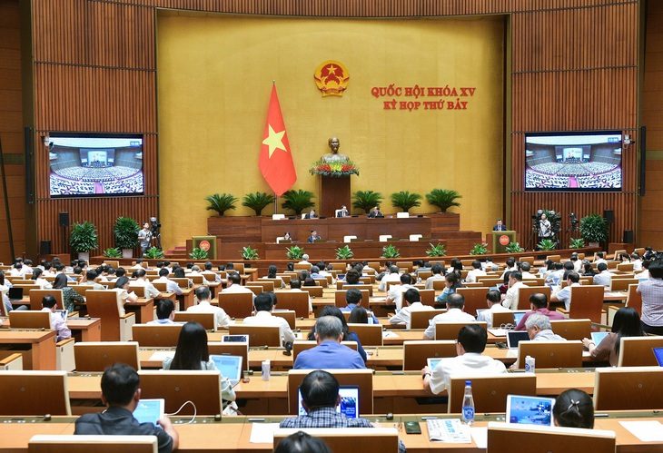 Quang cảnh một phiên họp của Quốc hội - Ảnh: Media Quốc hội